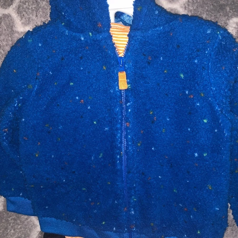 Carter's Blue and Orange Kids Matching Set